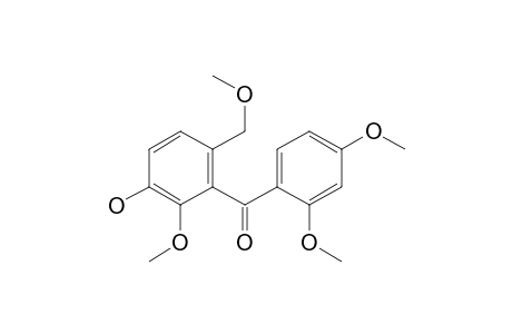 3-Hydroxy-6-(methoxymethyl)-2,2',4'-trimethoxybenzophenone