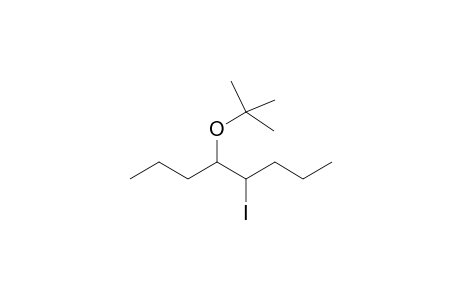erythro-4-tert-butoxy-5-iodooctane