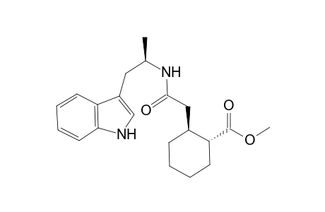 (1R,2S)-Methyl 2-{N-[(R)-2'-(Indol-3''-yl)-1'-methylethyl-]acetamido}cyclohexane-1-carboxylate