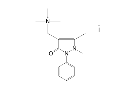 [(2,3-dimethyl-5-oxo-1-phenyl-3-pyrazolin-4-yl)methyl]trimethylammonium iodide