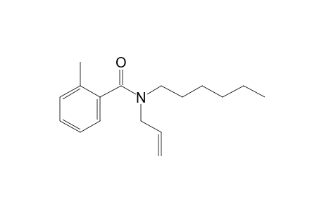 Benzamide, 2-methyl-N-allyl-N-hexyl-