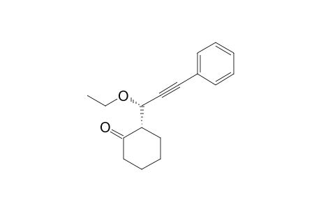2,1'-ANTI-2-(1-ETHOXY-3-PHENYL-2-PROPYNYL-1-YL)-CYCLOHEXAN-1-ONE