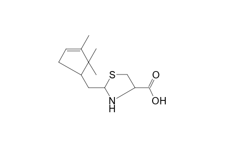 Thiazolidine-4-carboxylic acid, 2-(2,2,3-trimethyl-3-cyclopentenylmethyl)-