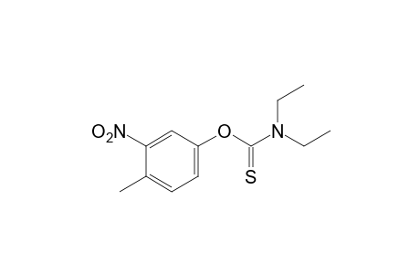 Diethylthiocarbamic acid, o-(3-nitro-p-tolyl)ester