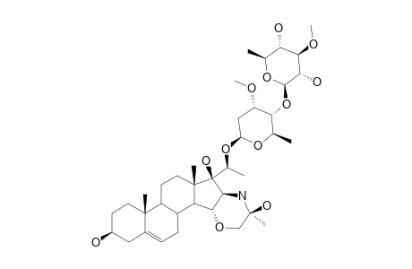 OBTUSINE-20(R)-O-[BETA-THEVETOPYRANOSYL-(1->4)-BETA-CYMAROPYRANOSIDE]