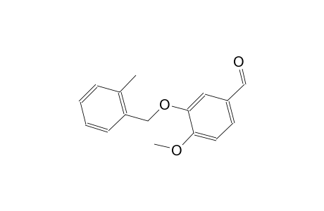 4-methoxy-3-[(2-methylbenzyl)oxy]benzaldehyde