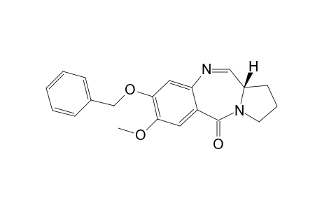 (6aS)-2-methoxy-3-phenylmethoxy-6a,7,8,9-tetrahydropyrrolo[2,1-c][1,4]benzodiazepin-11-one