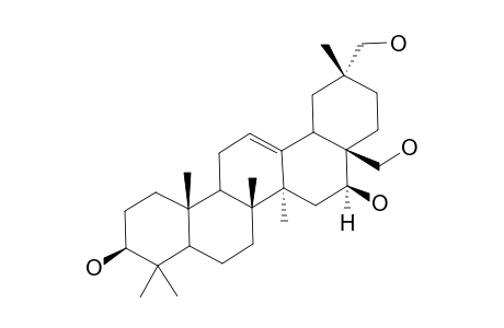 GYMNEMAGENOL;3-BETA,16-BETA,28,29-TETRAHYDROXYOLEAN-12-ENE