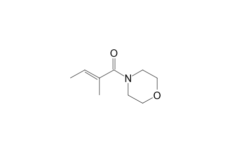 (E)-2-methyl-1-morpholin-4-ylbut-2-en-1-one