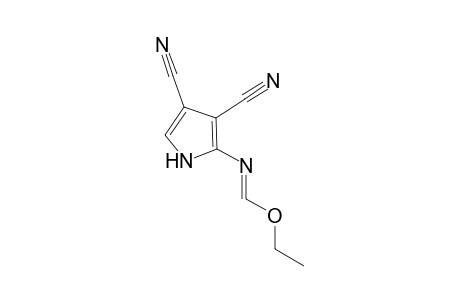 Ethyl 3,4-dicyano-1H-pyrrol-2-ylimidoformate