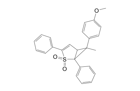 (anti)-6-Anisyl-6-methyl-1,3-diphenyl-2-thiabicyclo[3.1.o]hex-3-ene - 2,2-dioxide