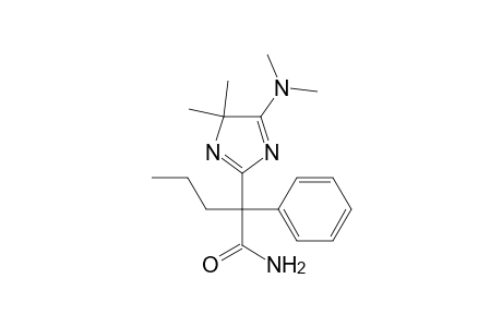 4H-Imidazole-2-acetamide, 5-(dimethylamino)-4,4-dimethyl-.alpha.-phenyl-.alpha.-propyl-