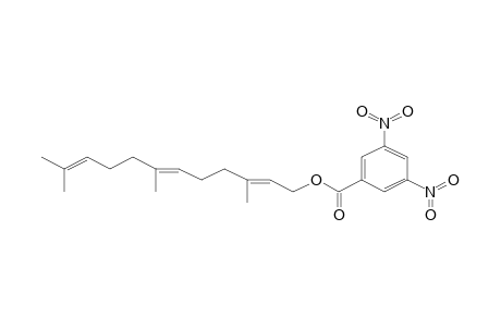 3,5-Dinitrobenzoic acid, 3,7,11-trimethyldodeca-2,6,10-trienyl ester