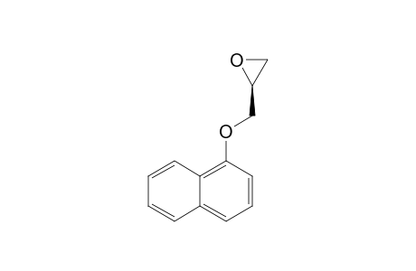 (2S)-2-(1-naphthalenyloxymethyl)oxirane