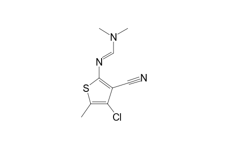 Methanimidamide, N'-(4-chloro-3-cyano-5-methyl-2-thienyl)-N,N-dimethyl-