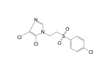 1-{2-[(p-chlorophenyl)sulfonyl]ethyl}-4,5-dichloroimidazole