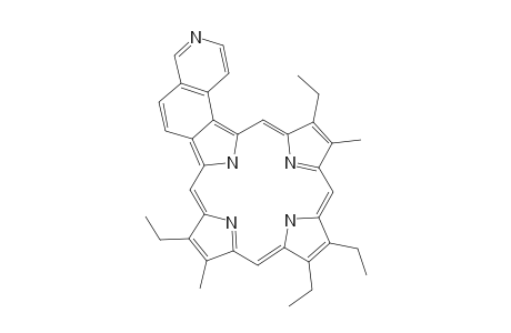 7,12,13,18-Tetraethyl-8,17-dimethylisoquino[5,6-b]porphyrin