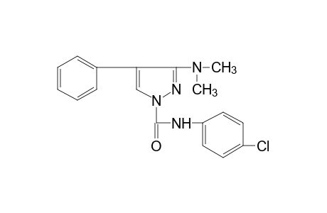 4'-CHLORO-3-(DIMETHYLAMINO)-4-PHENYLPYRAZOLE-1-CARBOXANILIDE