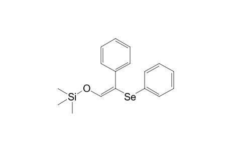 2-Phenyl-2-phenylseleno-1-trimethylsiloxyethylene