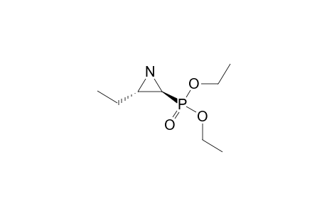 (-)-DIETHYL-(2S,3S)-3-ETHYL-AZIRIDIN-2-YL-PHOSPHONATE