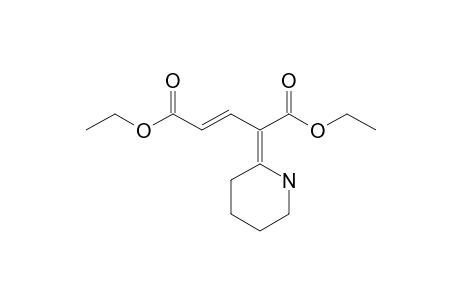 Diethyl E-4-[(Z)-piperidin-2-ylidene]-2-pentenedioate