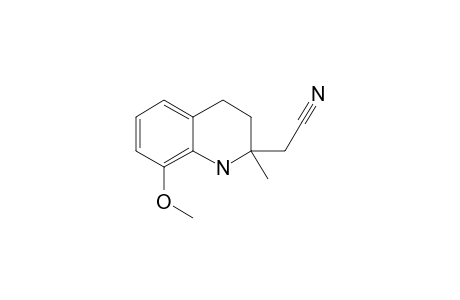 2-Cyanomethyl-2-methyl-8-methoxy-1,2,3,4-tetrahydroquinoline