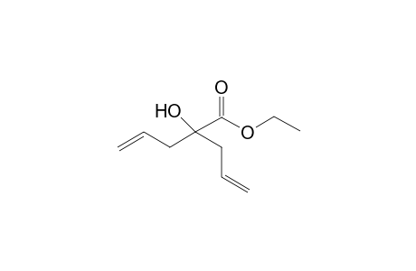 Ethyl 2-(prop-2'-ene)-2-hydroxypent-4-enoic acid