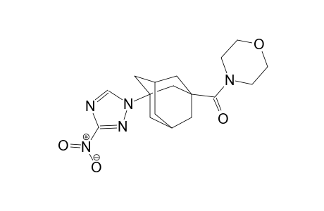 4-{[3-(3-nitro-1H-1,2,4-triazol-1-yl)-1-adamantyl]carbonyl}morpholine