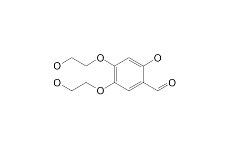 2-Hydroxy-4,5-bis(2-hydroxyethoxy)benzaldehyde