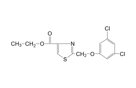 2-[(3,5-dichlorophenoxy)methyl]-4-thiazolecarboxylic acid, ethyl ester