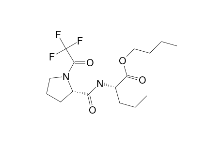 N-Tfa-L-prolylnorvaline butyl ester