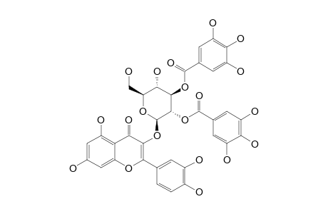 QUERCETIN_3-O-(2'',3''-DI-O-GALLOYL)-BETA-D-GLUCOPYRANOSIDE