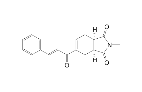 1H-Isoindole-1,3(2H)-dione, 3a,4,7,7a-tetrahydro-2-methyl-5-(1-oxo-3-phenyl-2-propenyl)-, cis-