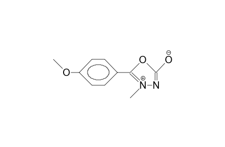 5-HYDROXY-2-(p-METHOXYPHENYL)-3-METHYL-1,3,4-OXADIAZOLIUM HYDROXIDE,INNER SALT