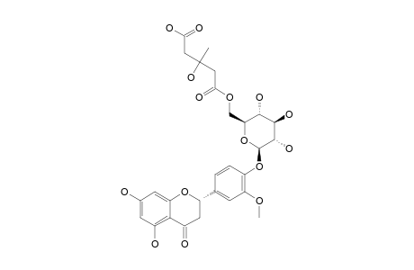 4'-BETA-D-GLUCOSYL-2-S-HOMOERIODICTOYL-6''-O-3-HYDROXY-3-METHYLGLUTARATE