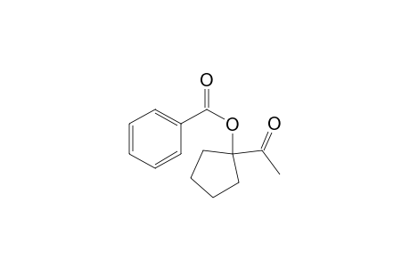 Benzoic acid 1-acetyl-cyclopentyl ester