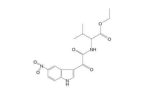 N-[(5-nitroindol-3-yl)glyoxyloyl]valine, ethyl ester
