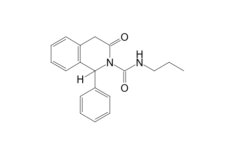3,4-dihydro-3-oxo-1-phenyl-N-propyl-2(1H)-isoquinolinecarboxamide