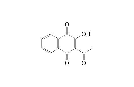 1,4-Naphthalenedione, 2-acetyl-3-hydroxy-