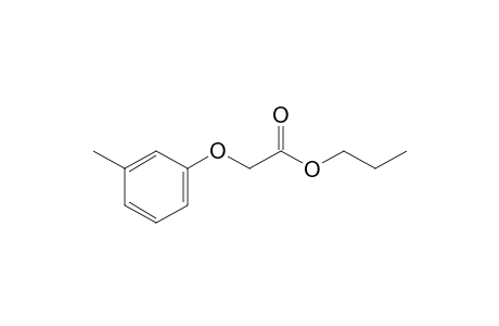 (m-Tolyloxy)acetic acid, propyl ester