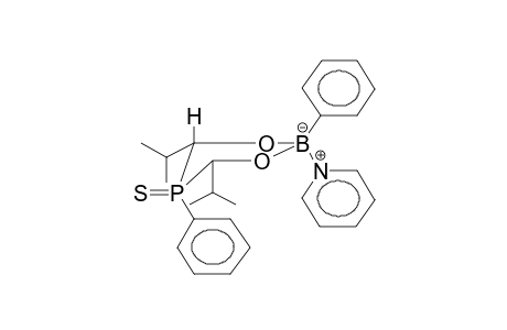 4,6-DIISOPROPYL-2,5-DIPHENYL-5-THIONO-1,3,2,5-DIOXABORAPHOSPHORINANE-PYRIDINE COMPLEX (ISOMER 1)