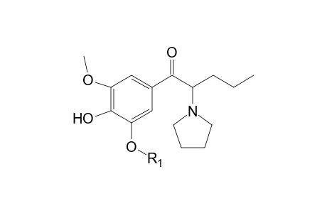 MDPV-M (demethylenyl-methyl-HO- glucuronide)