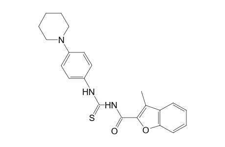 thiourea, N-[(3-methyl-2-benzofuranyl)carbonyl]-N'-[4-(1-piperidinyl)phenyl]-