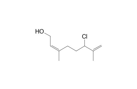 (2Z)-6-Chloro-3,7-dimethylocta-2,7-dien-1-ol