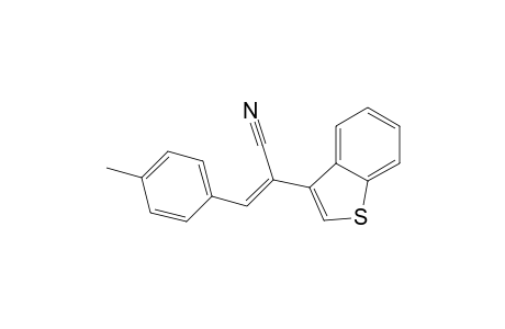 Benzo[b]thiophene-3-acetonitrile, .alpha.-[(4-methylphenyl)methylene]-