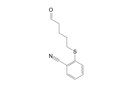 2-(4'-formylbutylthio)benzonitrile