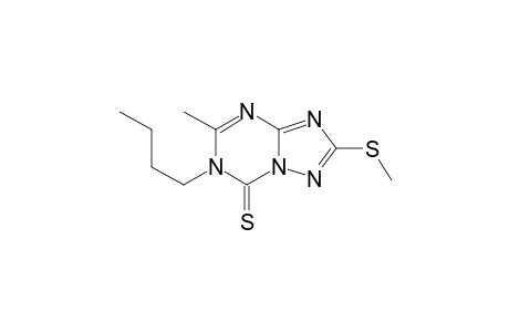 6-Butyl-5-methyl-2-(methylthio)-[1,2,4]triazolo[1,5-a][1,3,5]triazine-7(6H)-thione