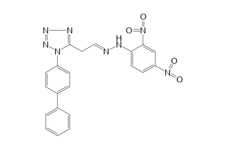 1-(4-biphenyl)-1H-tetrazole-5-acetaldehyde, (2,4-dinitrophenyl)hydrazone