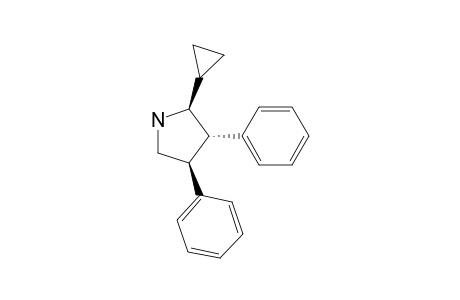 2.beta.-Cyclopropyl-3.alpha.,4.beta.-diphenylpyrrolidine