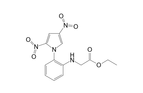 ETHYL-N-[2'-[1'-(2,4-DINITRO-PYRROLYL)]-PHENYL]-GLYCINATE